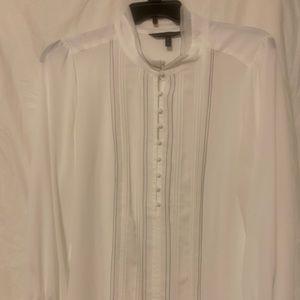 WHBM Plus Pleat Front Bluse - Classic blouse